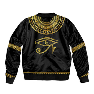 Eyes Of Horus Bomber Jacket Egyptian Art