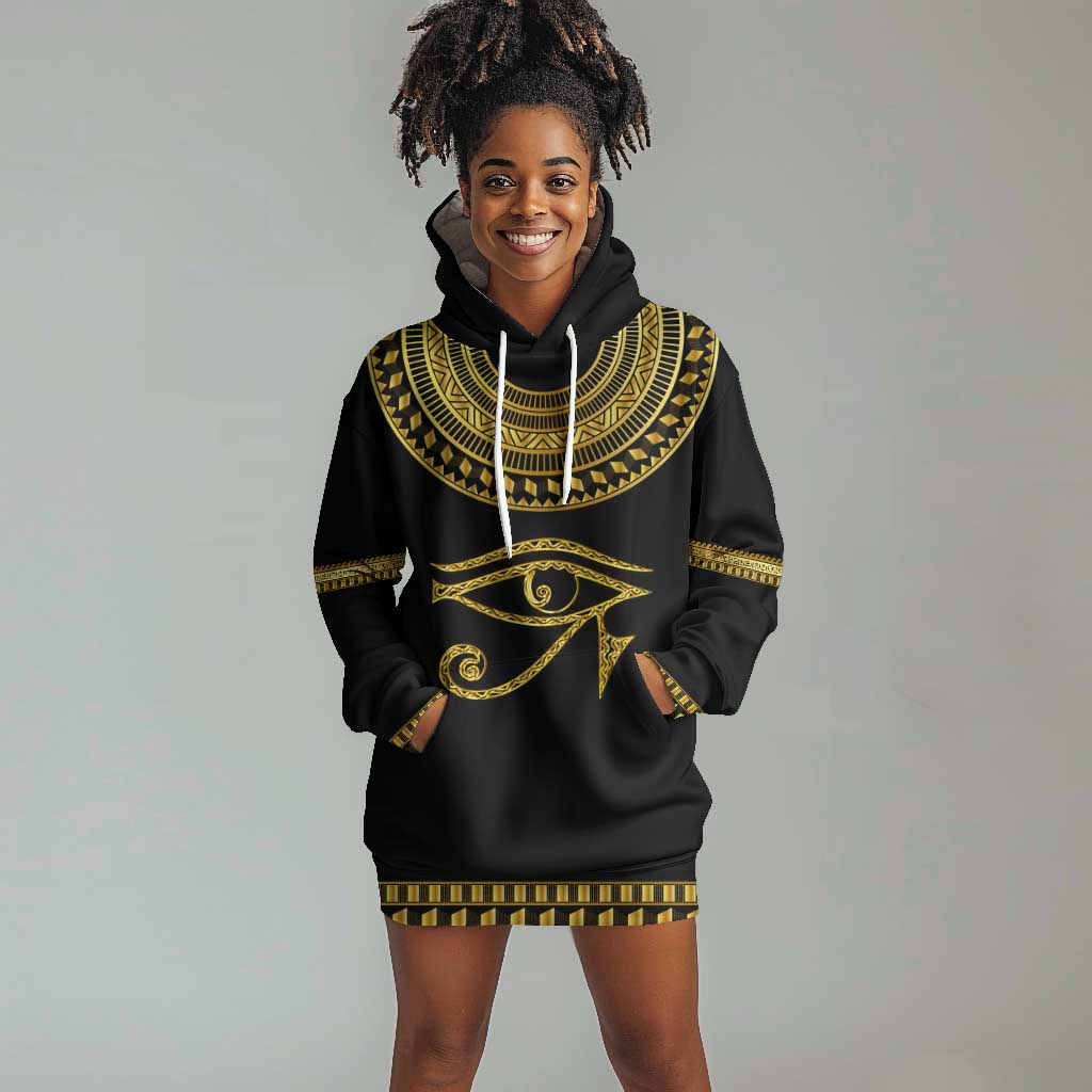 Eyes Of Horus Hoodie Dress Egyptian Art