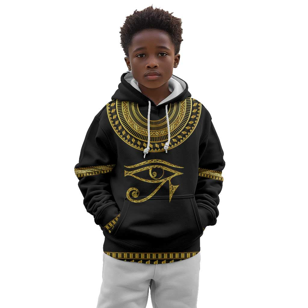 Eyes Of Horus Kid Hoodie Egyptian Art