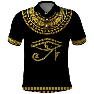 Eyes Of Horus Polo Shirt Egyptian Art