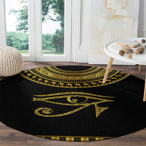 Eyes Of Horus Round Carpet Egyptian Art