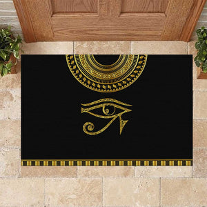 Eyes Of Horus Rubber Doormat Egyptian Art