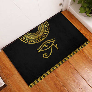 Eyes Of Horus Rubber Doormat Egyptian Art