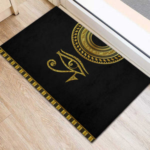 Eyes Of Horus Rubber Doormat Egyptian Art