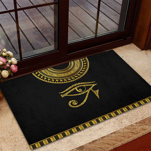 Eyes Of Horus Rubber Doormat Egyptian Art