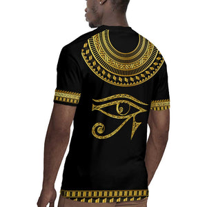 Eyes Of Horus Rugby Jersey Egyptian Art