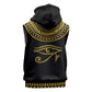 Eyes Of Horus Sleeveless Hoodie Egyptian Art - African Pride