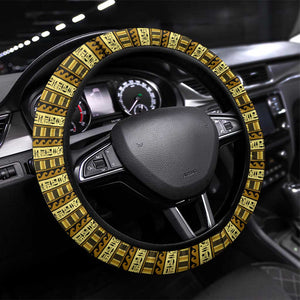 Eyes Of Horus Steering Wheel Cover Egyptian Art