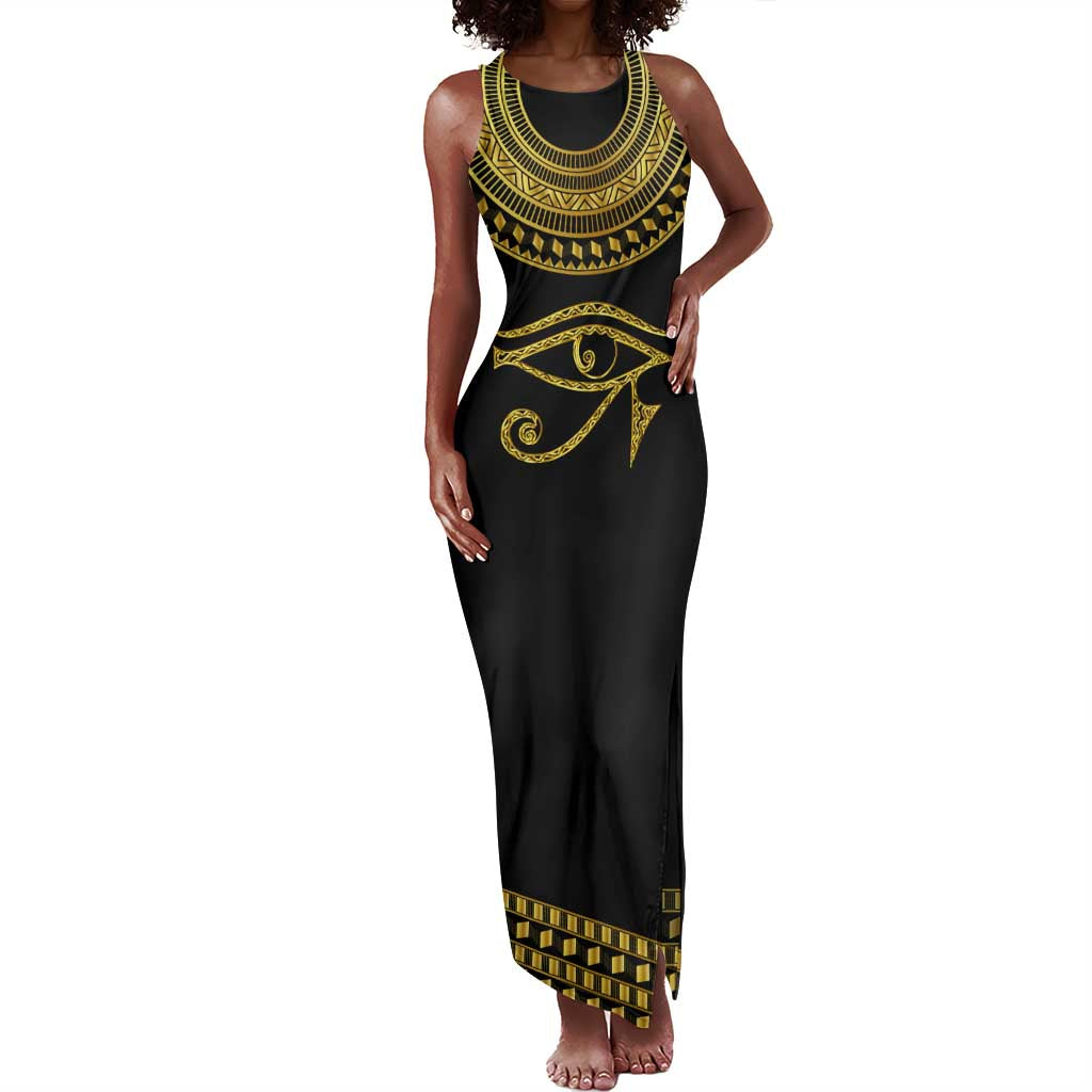 Eyes Of Horus Tank Maxi Dress Egyptian Art