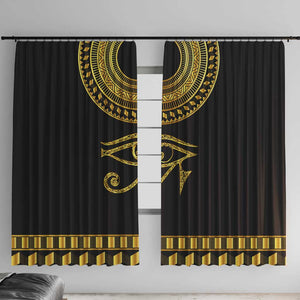 Eyes Of Horus Window Curtain Egyptian Art