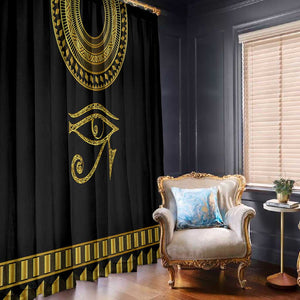 Eyes Of Horus Window Curtain Egyptian Art