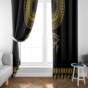 Eyes Of Horus Window Curtain Egyptian Art