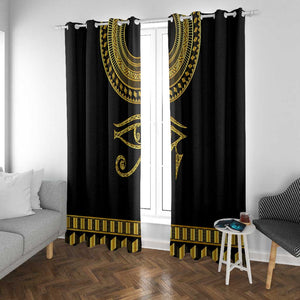 Eyes Of Horus Window Curtain Egyptian Art