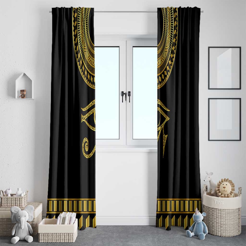 Eyes Of Horus Window Curtain Egyptian Art