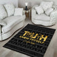 Personalized Truth Know Thyself Area Rug Eye of Horus and Ankh