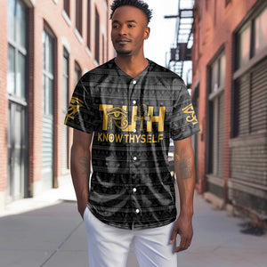 Personalized Truth Know Thyself Baseball Jersey Eye of Horus and Ankh