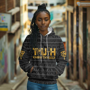 Personalized Truth Know Thyself Hoodie Eye of Horus and Ankh