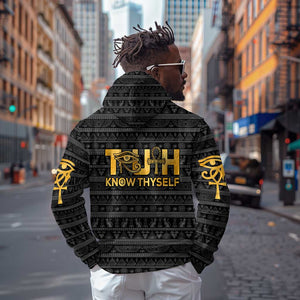 Personalized Truth Know Thyself Hoodie Eye of Horus and Ankh