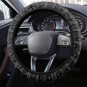 Personalized Truth Know Thyself Steering Wheel Cover Eye of Horus and Ankh