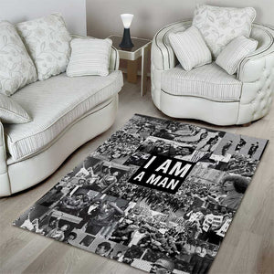 Black Power Area Rug African American Culture