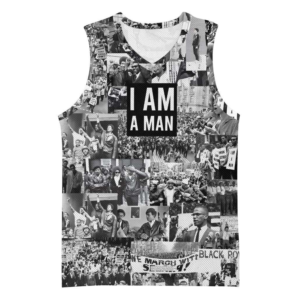 Black Power Basketball Jersey African American Culture DT02