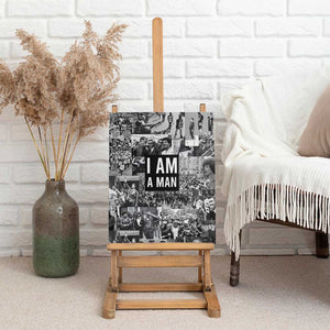 Black Power Canvas Wall Art African American Culture