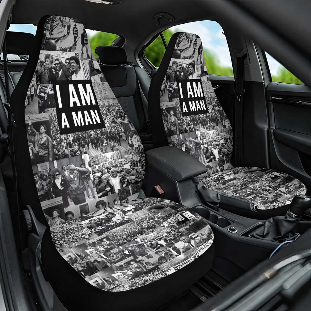 Black Power Car Seat Cover African American Culture