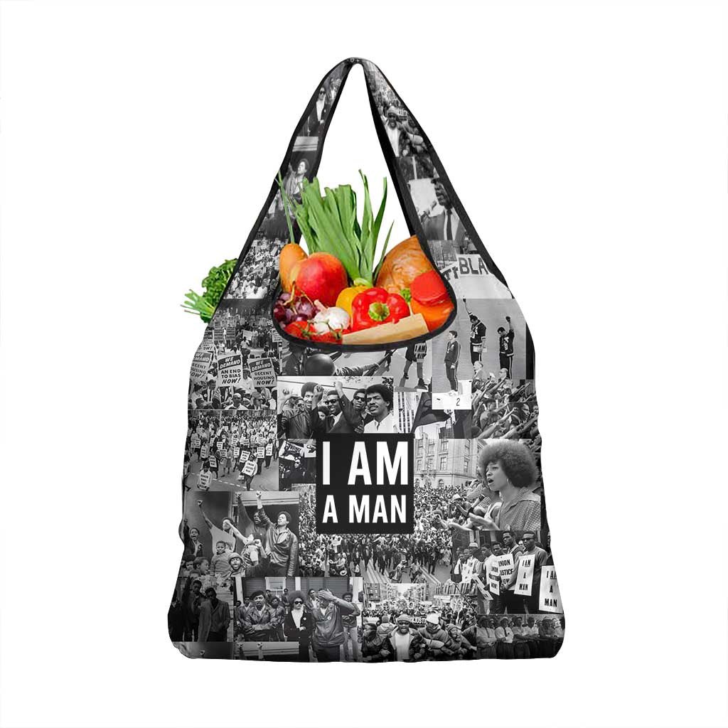 Black Power Grocery Bag African American Culture