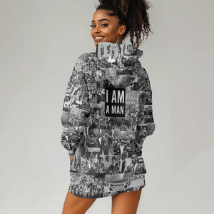 Black Power Hoodie Dress African American Culture