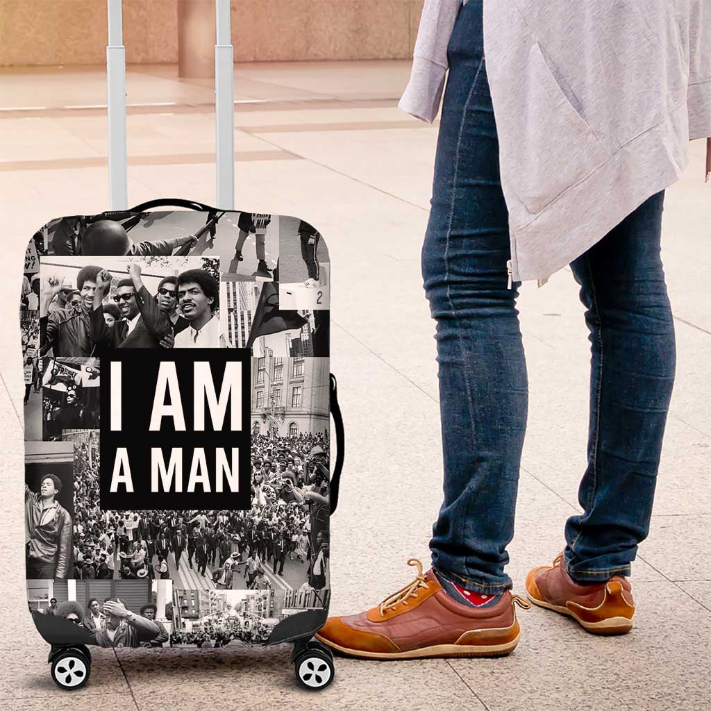 Black Power Luggage Cover African American Culture