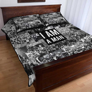 Black Power Quilt Bed Set African American Culture