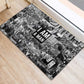Black Power Rubber Doormat African American Culture
