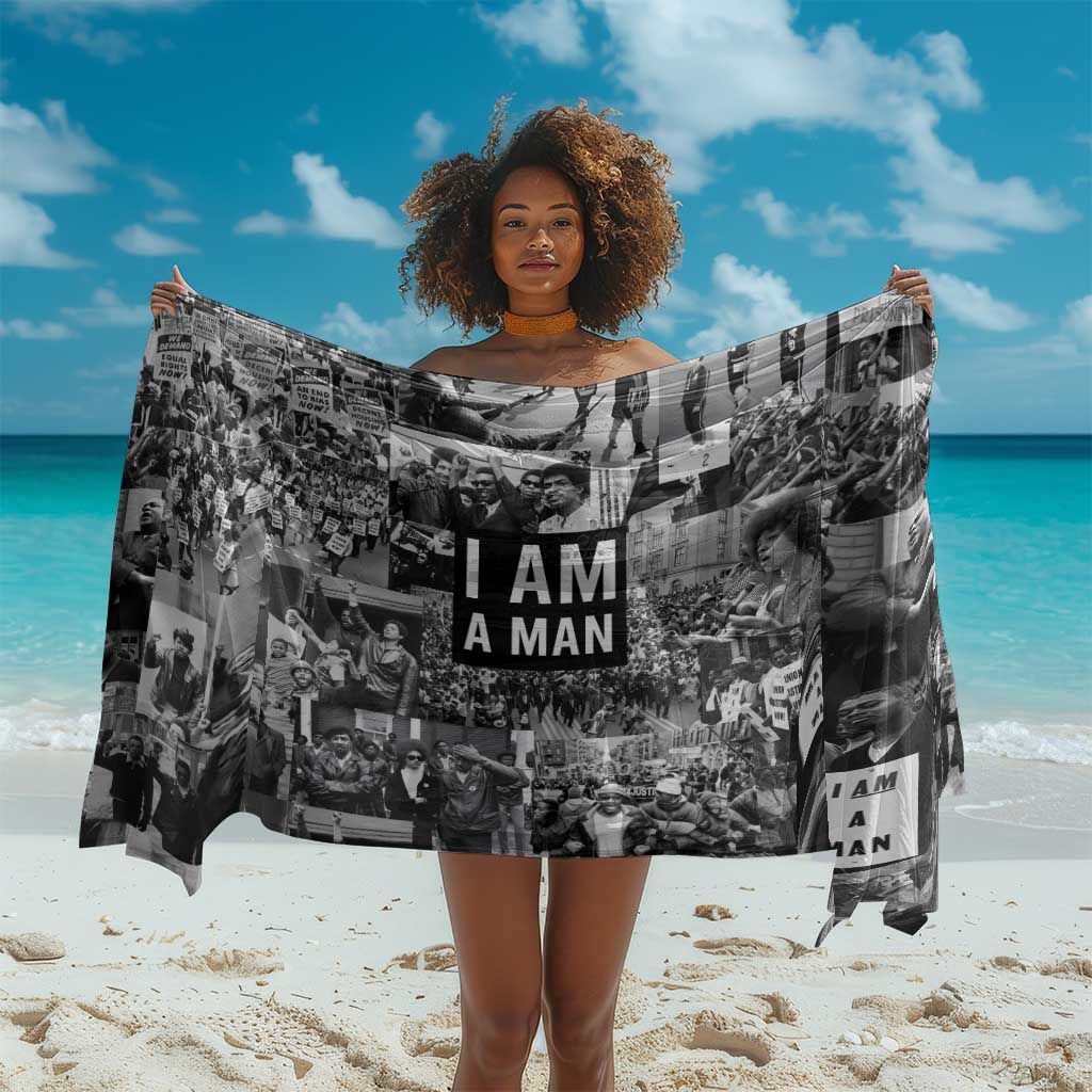 Black Power Sarong African American Culture