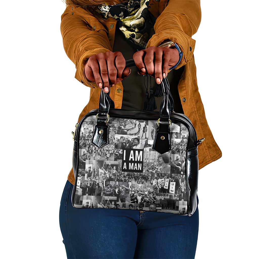 Black Power Shoulder Handbag African American Culture