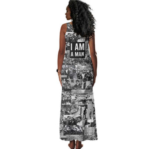 Black Power Tank Maxi Dress African American Culture