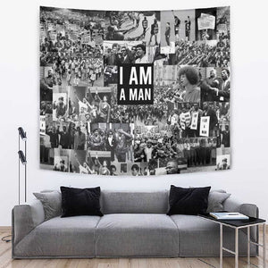 Black Power Tapestry African American Culture