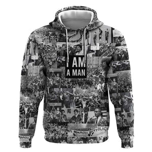 Black Power Zip Hoodie African American Culture