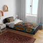 Personalized Black Girl Flora Bedding Set African Women