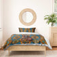 Personalized Black Girl Flora Bedding Set African Women