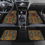 Personalized Black Girl Flora Car Mats African Women