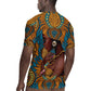 Personalized Black Girl Flora Rugby Jersey African Women