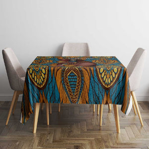 Personalized Black Girl Flora Tablecloth African Women