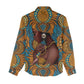 Personalized Black Girl Flora Women Casual Shirt African Women DT02