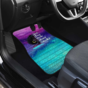 Black Strong Women Blessed Educated Car Mats African Girl