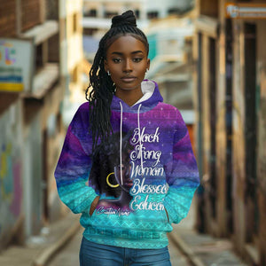 Black Strong Women Blessed Educated Hoodie African Girl