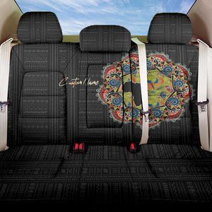 Personalized Sleeve African Pattern Back Car Seat Cover Multi-Colored