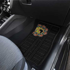 Personalized Sleeve African Pattern Car Mats Multi-Colored