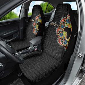 Personalized Sleeve African Pattern Car Seat Cover Multi-Colored