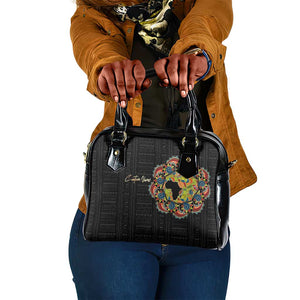 Personalized Sleeve African Pattern Shoulder Handbag Multi-Colored