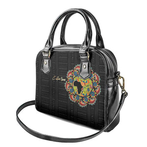 Personalized Sleeve African Pattern Shoulder Handbag Multi-Colored